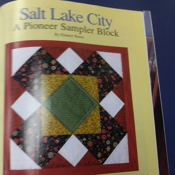 Vintage Quilt Craft Magazine August September 1995 Quilting Quilt Patterns - Picture 12 of 13